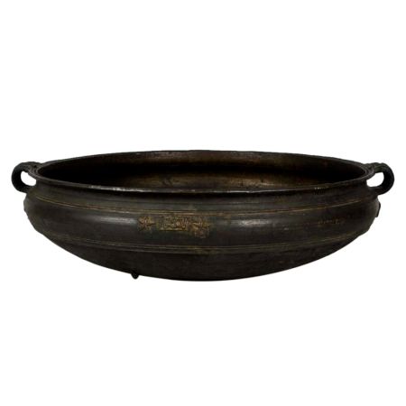 Vintage Brass Urli From Kerala